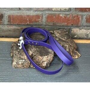 Biothane Convertible Slip Dog Leash No Pull Harness or Head Halter 3/4" wide 6'